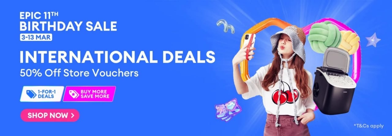 SHOP promo
